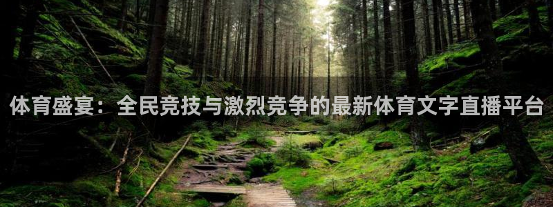 体育盛宴：全民竞技与激烈竞争的最新体育文字直播平台
